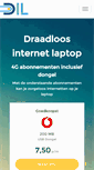 Mobile Screenshot of draadloosinternetlaptop.nl